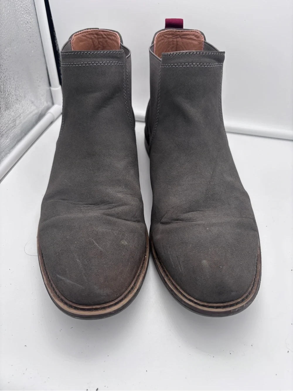 Steve Madden Men's Gray Suede Chukka Boots